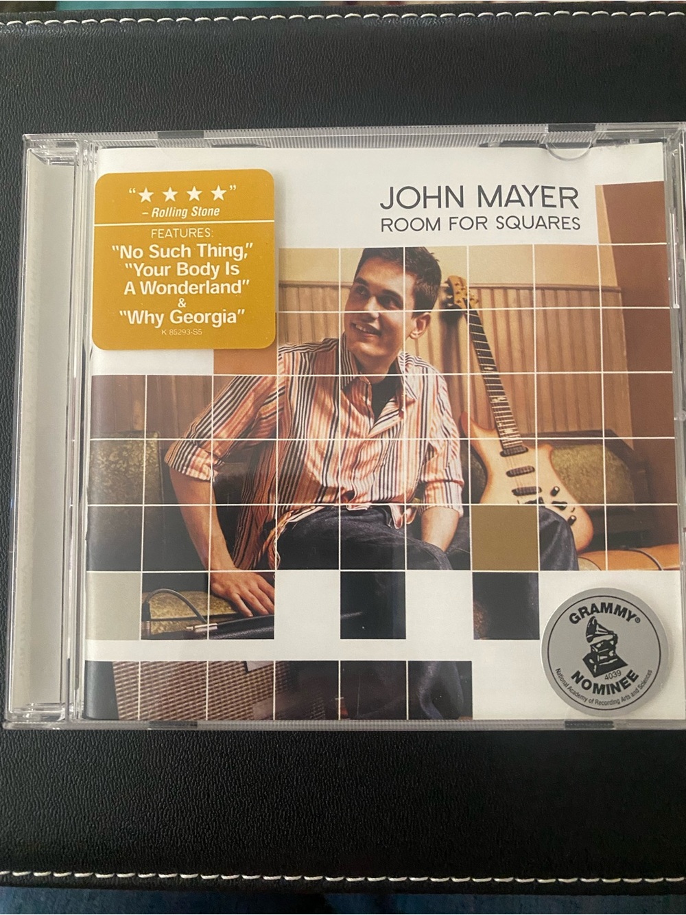 John Mayer Room For Squares CD - White Cover